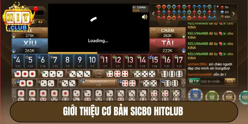 Giới thiệu cơ bản sicbo Hitclub