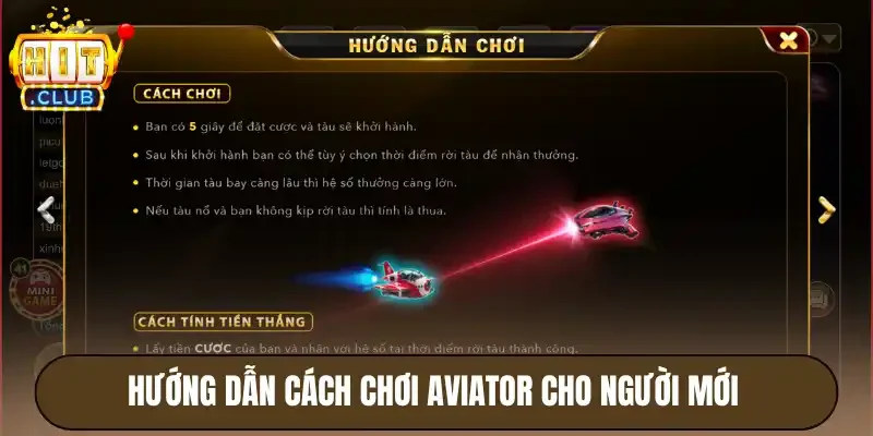 Hướng dẫn cách chơi aviator cho người mới