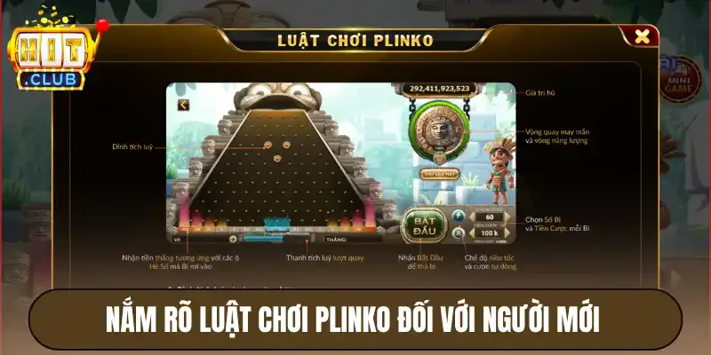 Plinko Hitclub - Đa Dạng Tính Năng, Dễ Dàng Nhận Thưởng 3 Nắm rõ luật chơi plinko đối với người mới