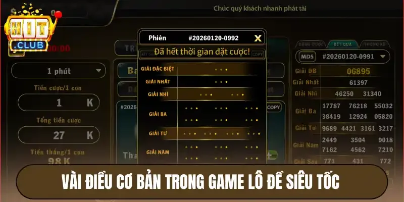 Vài điều cơ bản trong game lô đề siêu tốc