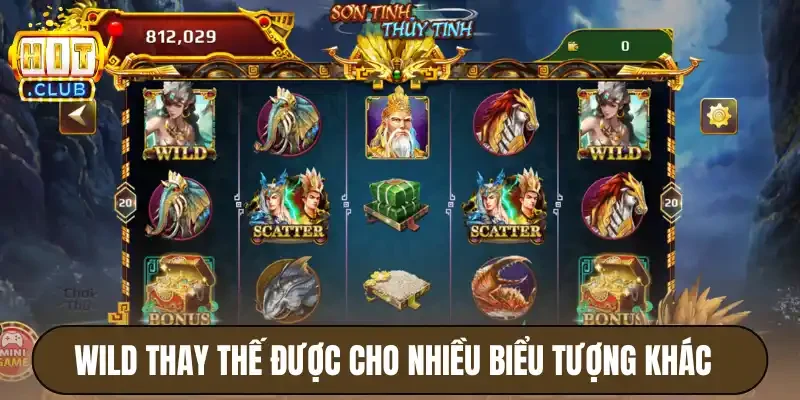 Wild khá đặc biệt vì thay thế được cho nhiều biểu tượng